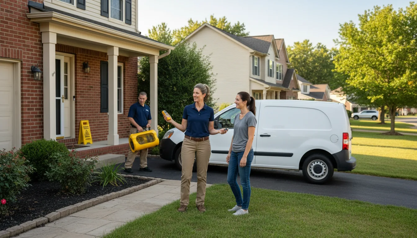 Residential water damage restoration in Spanish Springs, NV